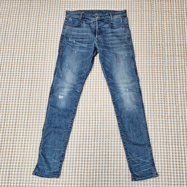 지스타로우 슬림핏 청바지 남자33