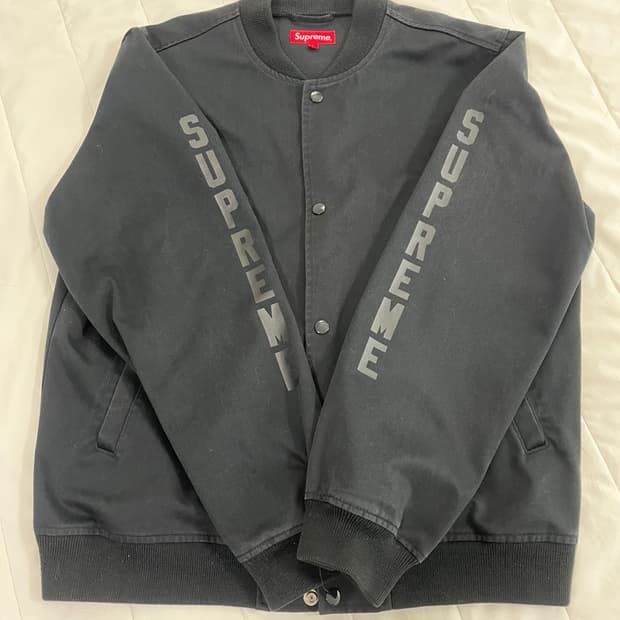 슈프림 안티히어로 붐버자켓 L