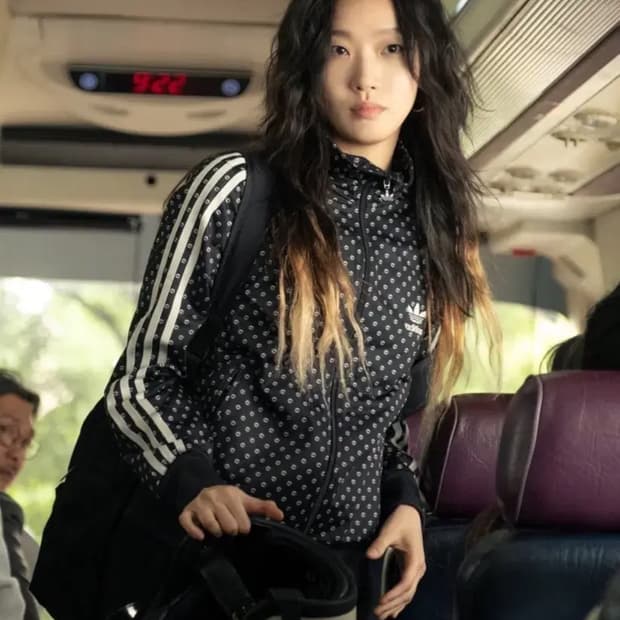 땡땡이 아디다스 입술 져지