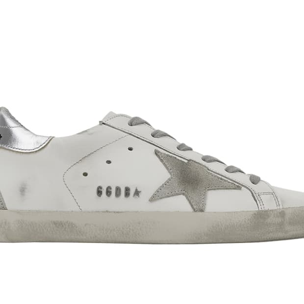 3회 착용) 골든구스 화이트 실버탭 스니커즈