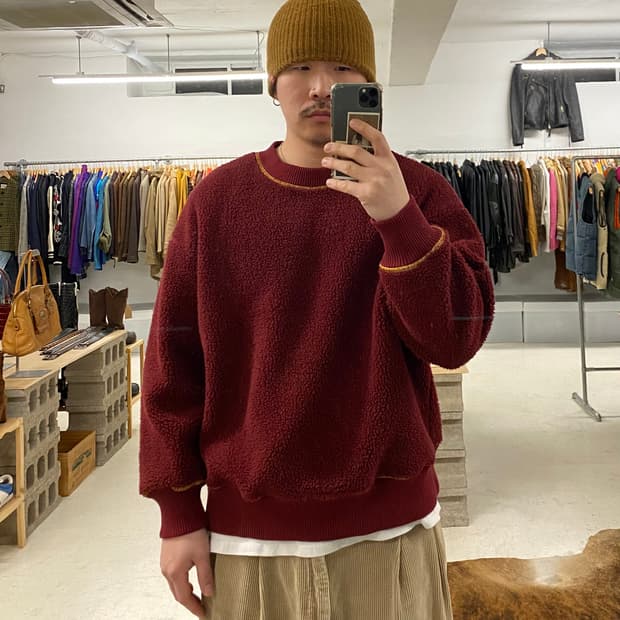 JW ANDERSON x UNIQLO fleece top JW앤더슨