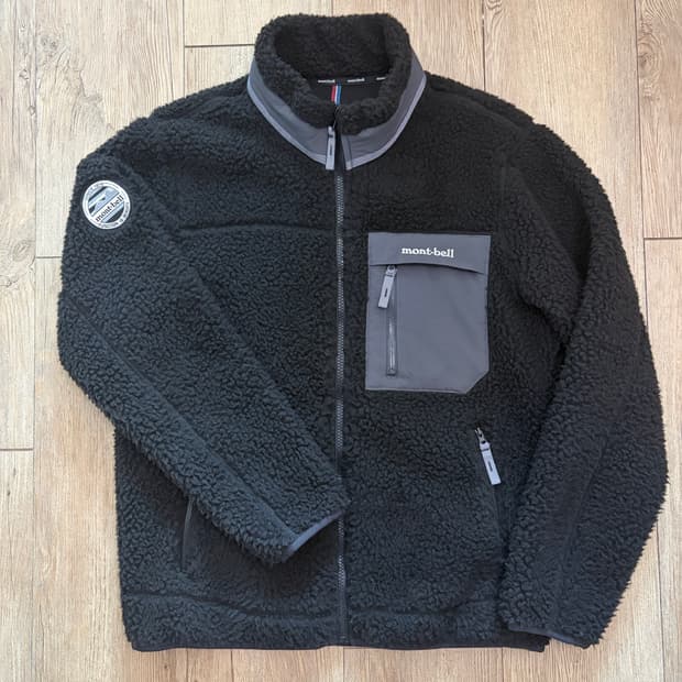 몽벨 후리스 블랙(90)