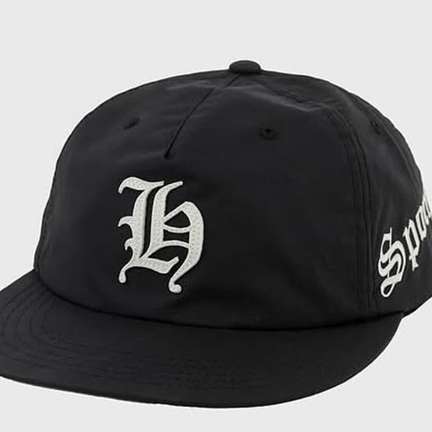 헤리티지플로스 H LETTER 5 PANEL 캡 블랙 팝니다