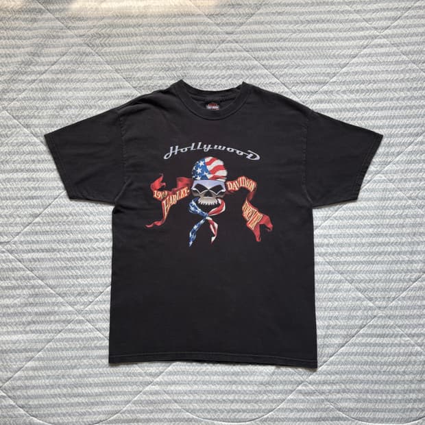 빈티지 할리데이비슨 반팔 티셔츠