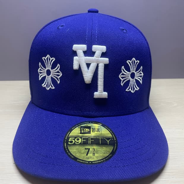 뉴에라 LA리버스 로고 크롬하츠 자수