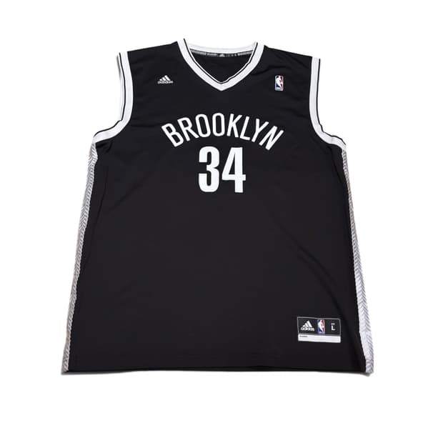 L 아디다스 NBA 브루클린 네츠 폴 피어스 홈 유니폼