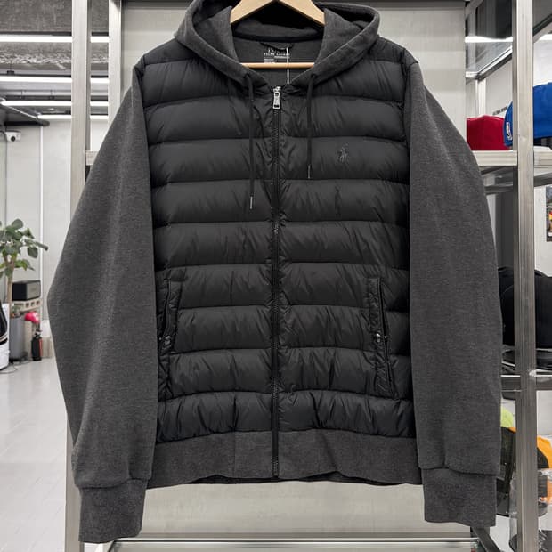 폴로 랄프로렌 신형 하이브리드 다운 후드 자켓