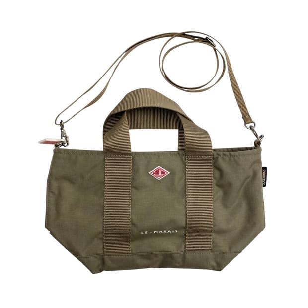 단톤 르마레 코듀라 캔버스백 3way 카키