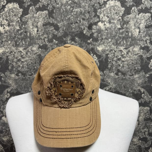 rudolph valentino 발렌티노 카키 볼캡