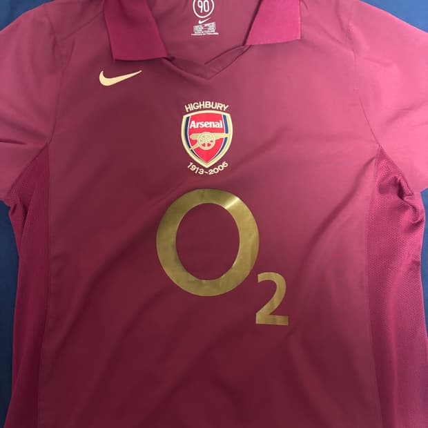 2005-06 시즌 아스날 FC 14 앙리 마킹 유니폼