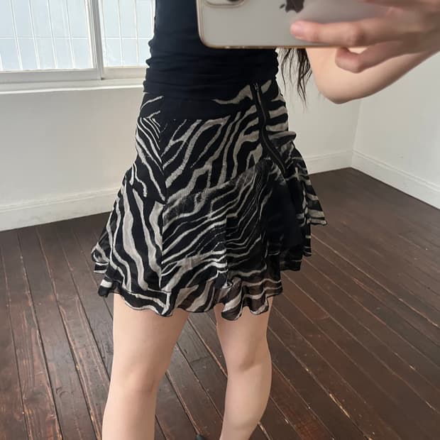 애니멀 스커트