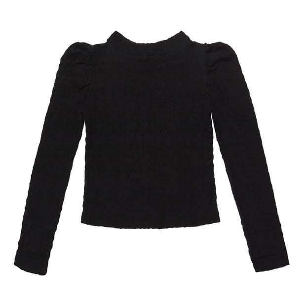kanari PUFF KNIT BLACK