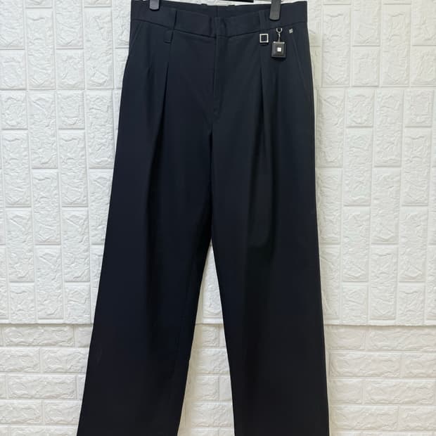 (23SS 새상품급) 우영미와이드 턱 팬츠(48)