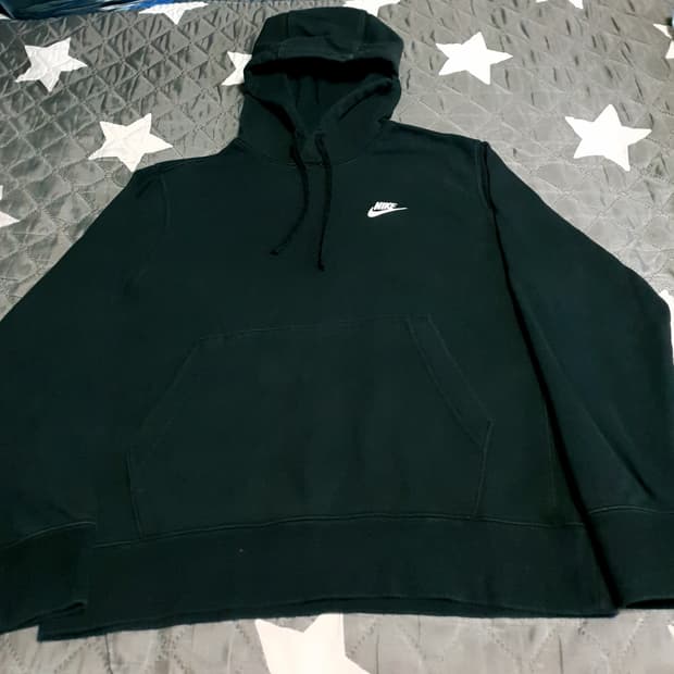 나이키 NSW클럽 후드티 블랙 (M)