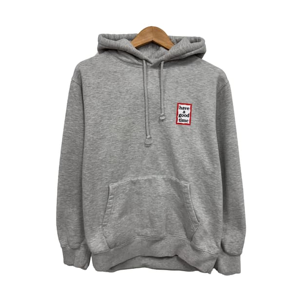 have a good time frame print hoodie