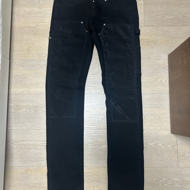 헬무트랭 더블니 카펜터 데님 팬츠