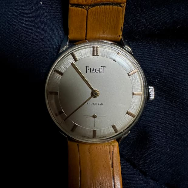 피아제(Piaget) 21 Jewels 수동 시계