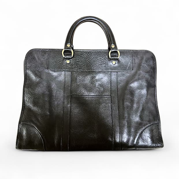 요시다 포터 헤리티지 라인 소가죽 브리프케이스