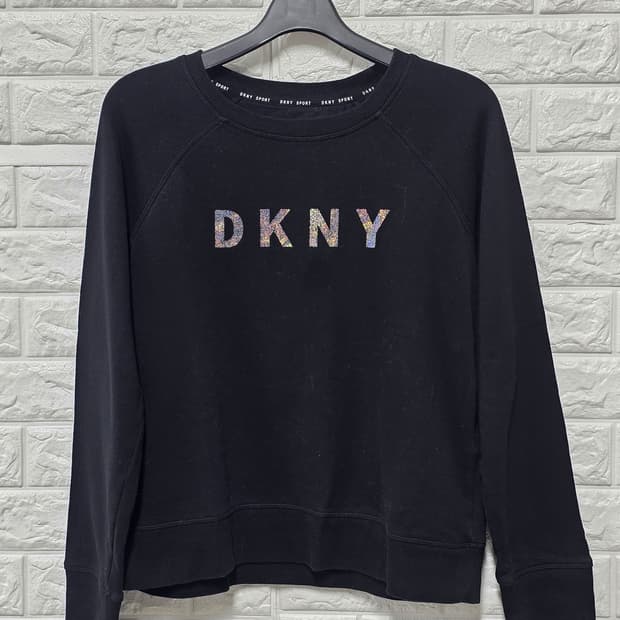 택포// DKNY Sport 블랙 맨투맨 M