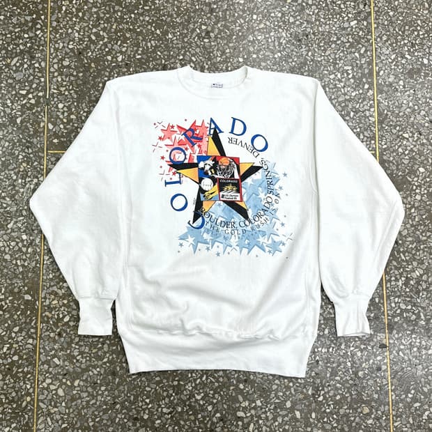 90s USA 챔피온 리버스위브 빈티지 스웻셔츠 XL~XXL