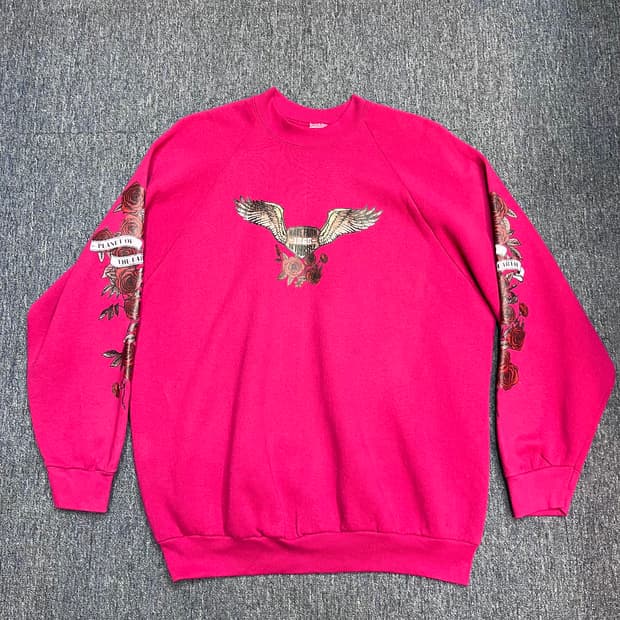 90s 빈티지 프룻오브더룸 스웻셔츠