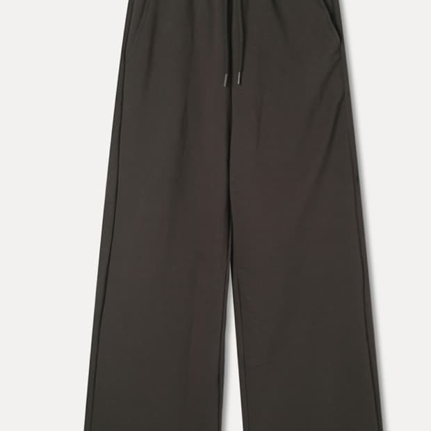 미쏘 와이드 스웻팬츠_MIWTMFT31A 차콜 s