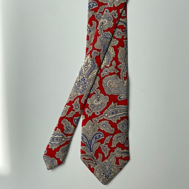 에트로(ETRO) 페이즐리 명품 정품넥타이