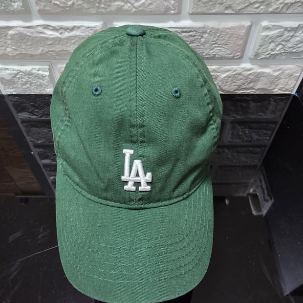 LA 다저스 볼캡 그린색 모자