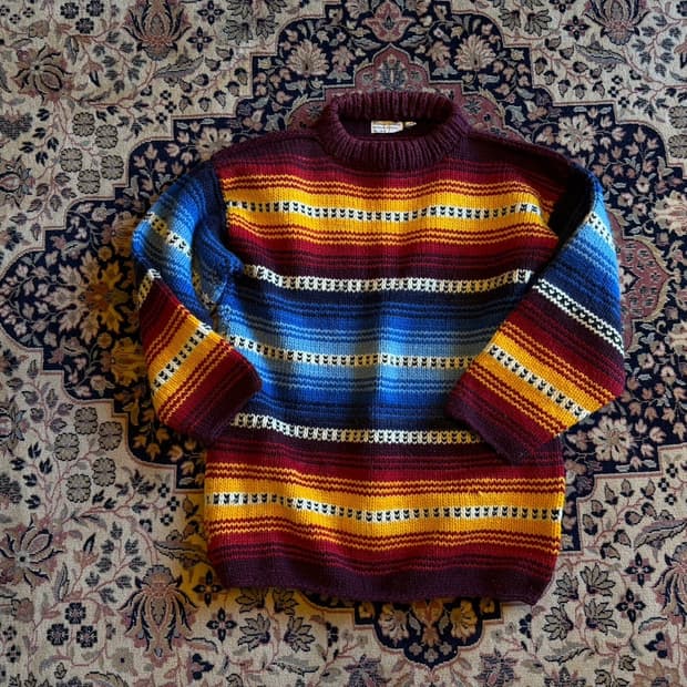 에콰도르 핸드메이드 니트 66~77