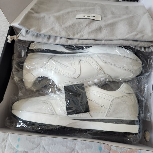 (새상품) SYSTEM HOMME 시스템 옴므 스니커즈 운동화 260