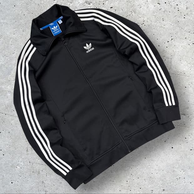 [105] 16s 아디다스 유로파 삼선 트랙탑 져지 블랙 D271