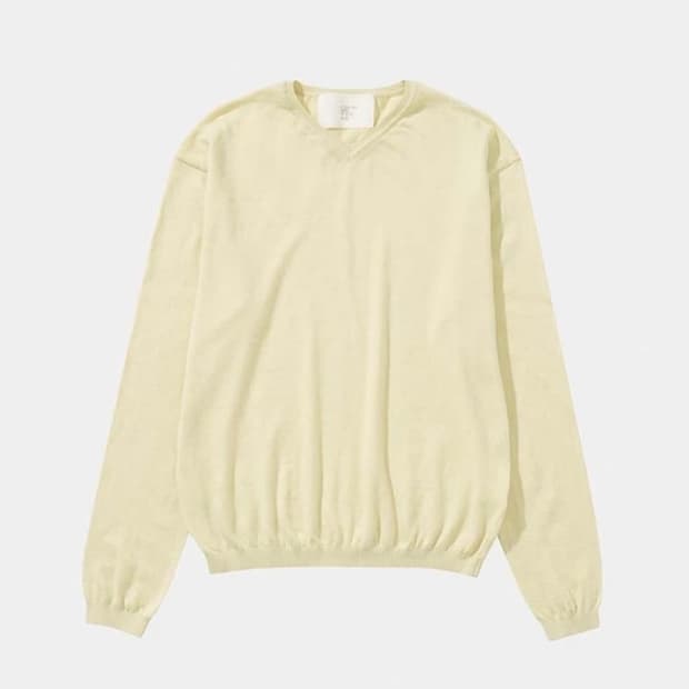 [48] 강정석 브이넥 니트