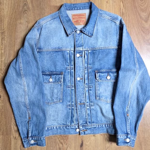 아웃스탠딩 셀비지 데님 자켓 2세대 L.BlUE