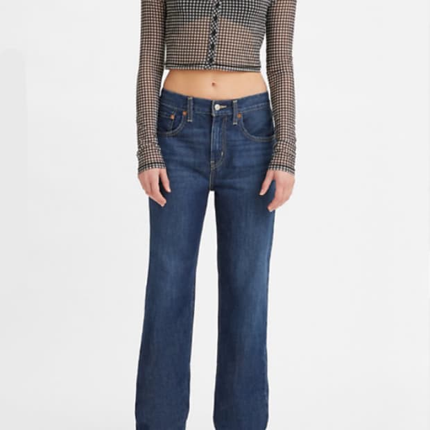 리바이스 로우프로진 26 다크인디고 새상품