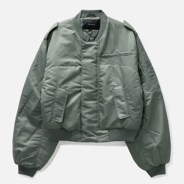 엔타이어 스튜디오 A-2 봄버 카키 (s)