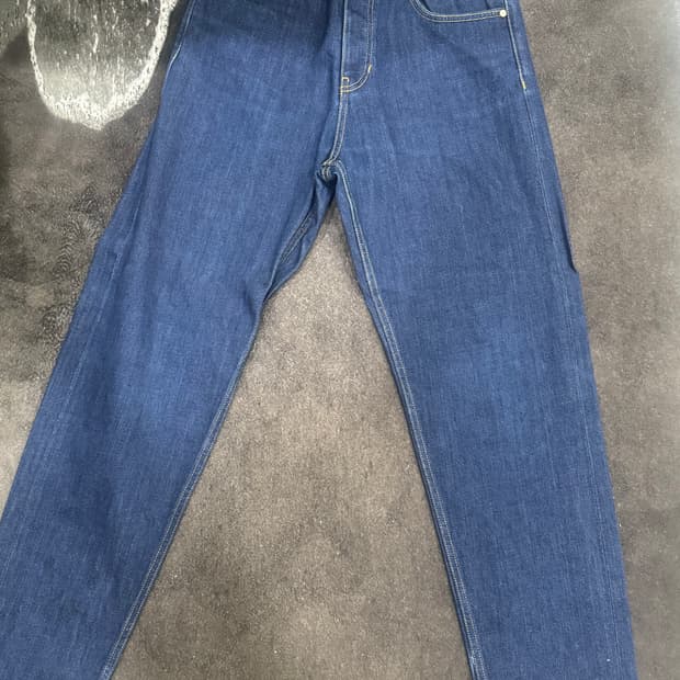 cos 코스 데님 미드라이즈 와이드 트라우저 29/32