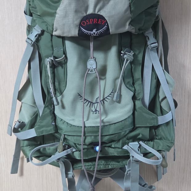 오스프리 배낭 케스트렐 kestrel 48 올리브 레트로