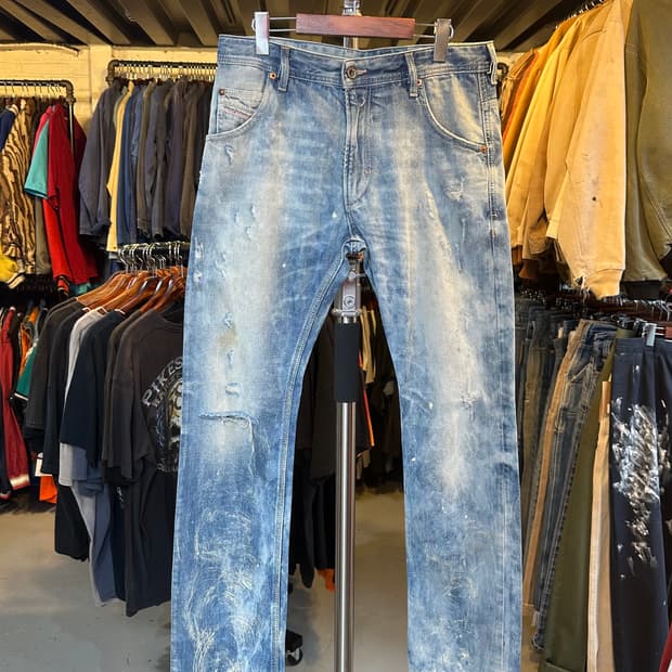 Old 디젤 크롤리 Krooley 데님 팬츠 31x32 