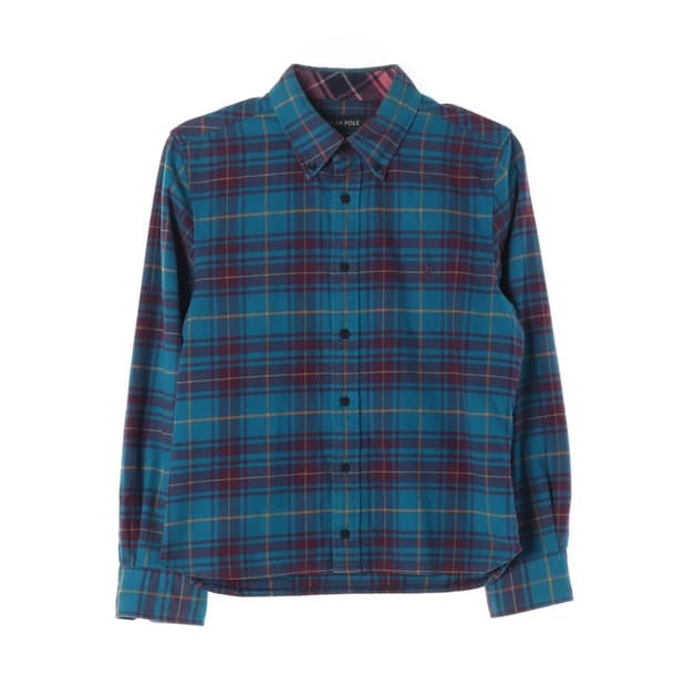 빈폴 체크 플란넬 셔츠 L