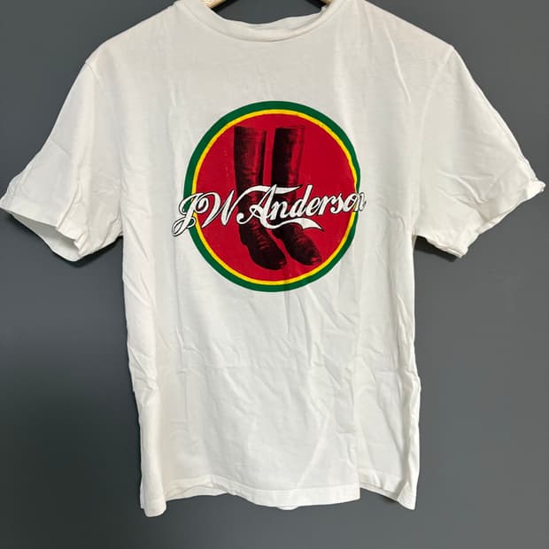 JW앤더슨 공용 티셔츠 화이트