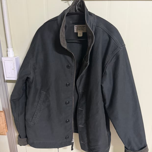Rrl 블랙 덱자켓