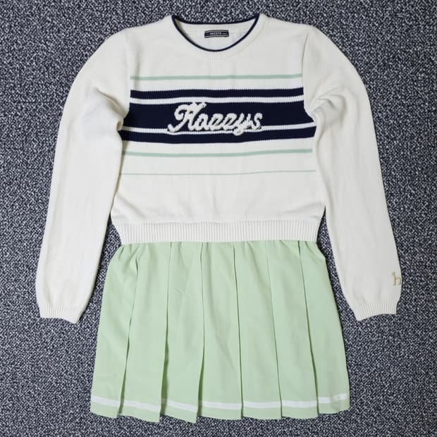 [무료배송][145]헤지스 키즈 니트 원피스