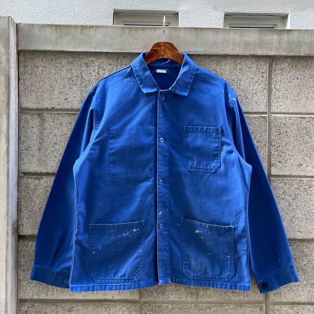 PAINTED OLD VINTAGE FRENCH 빈티지프렌치워크자켓