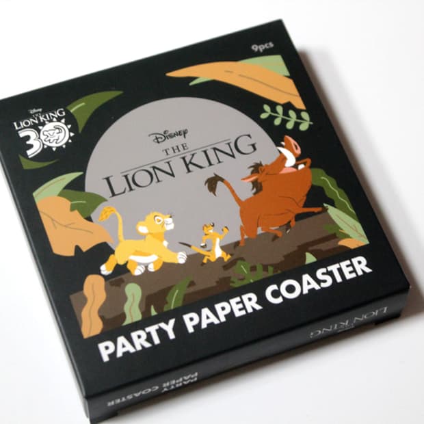 롯데시네마 디즈니 라이온킹 코스터 파티 파티코스터 라이온킹굿즈 디즈니굿즈