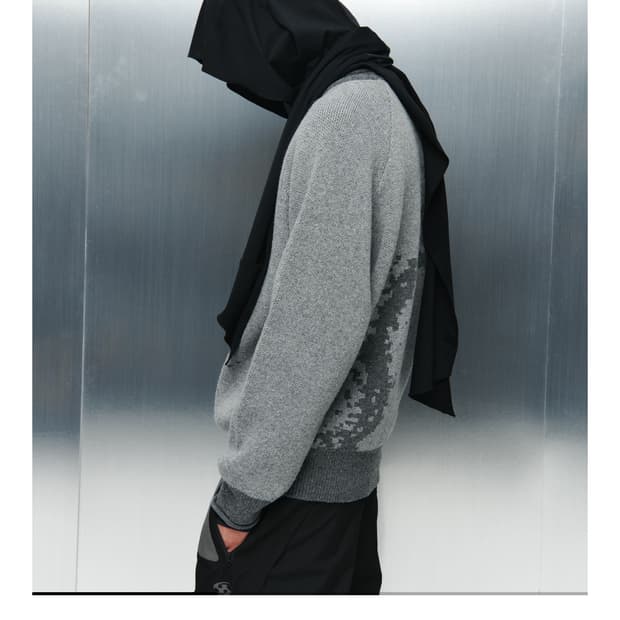 산산기어 후드스카프 블랙