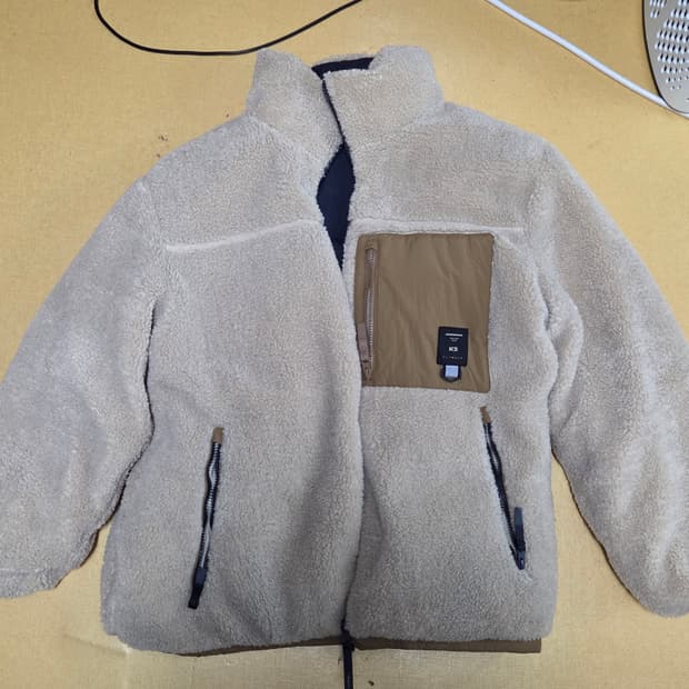 K2 양털 리버시블 플리스 자켓