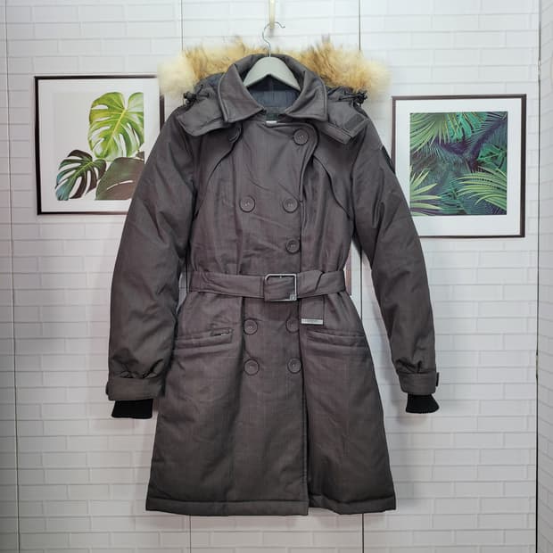 노비스 튤라 롱 패딩 자켓 재킷 그레이 S 사이즈