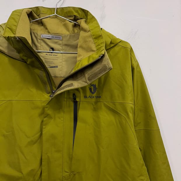 블랙야크 링크시스템 고어텍스 후드 바람막이