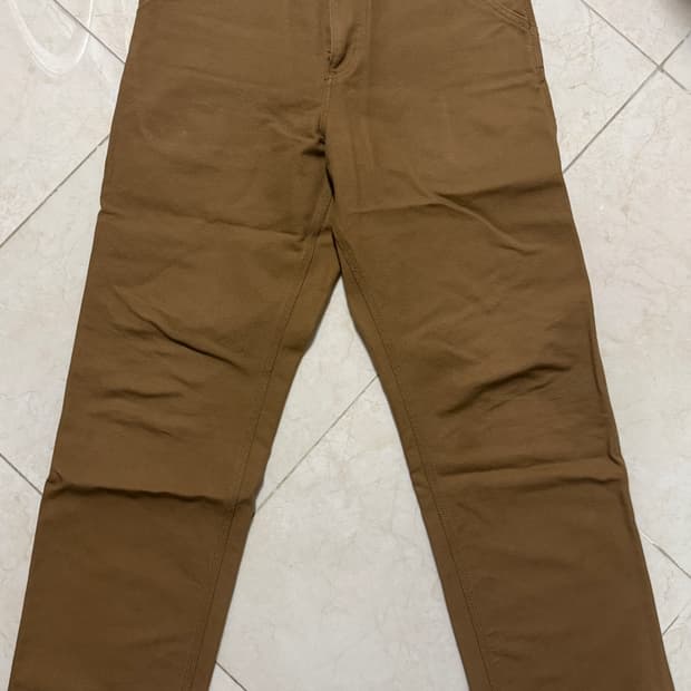 칼하트 싱글 니 팬츠 브라운 30x32