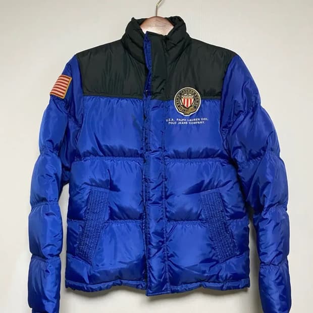 폴로진스 패딩점퍼 s